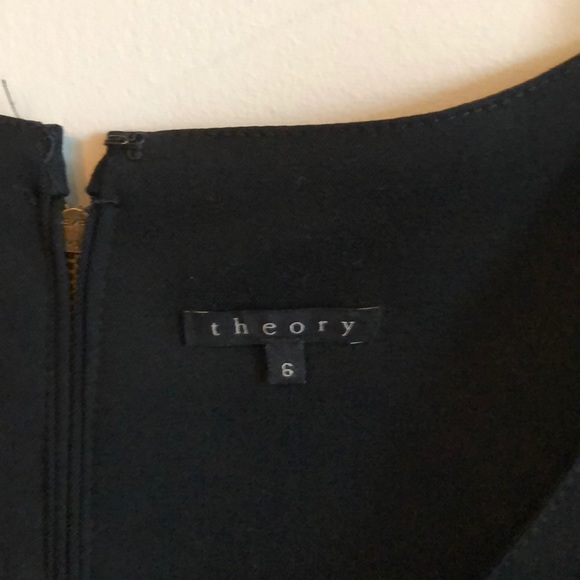 Amazing & rare Theory wool blend bustier dress 6 - Picture 4 of 8